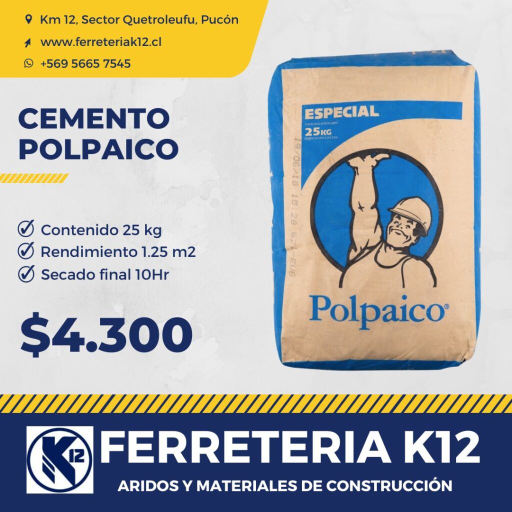 ferreteria k12 construfer pucon