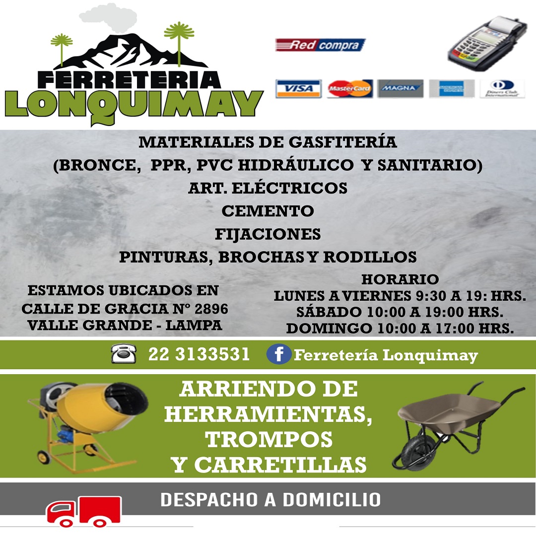ferreteria lonquimay valle grande