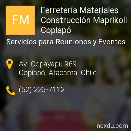 ferreteria maprikoll copiapo