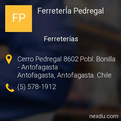 ferreteria pedregal antofagasta