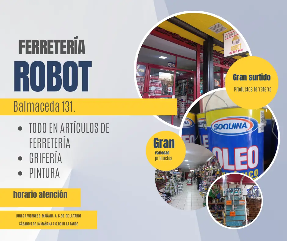 ferreteria robot llay llay