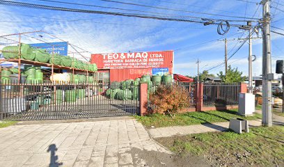 ferreteria y barraca de fierros teo y maq ltda quillon