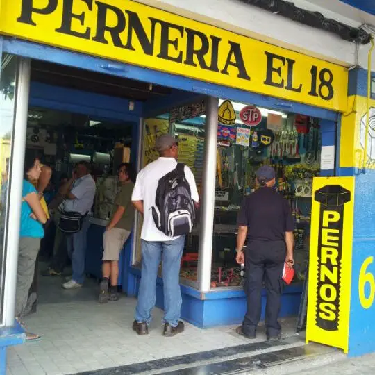 perneria el 18 la cisterna