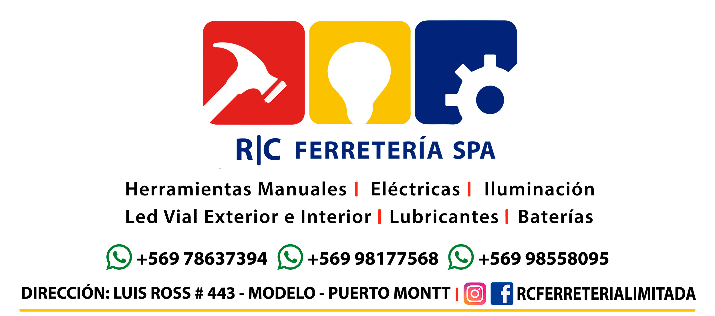 rc ferreteria spa puerto montt